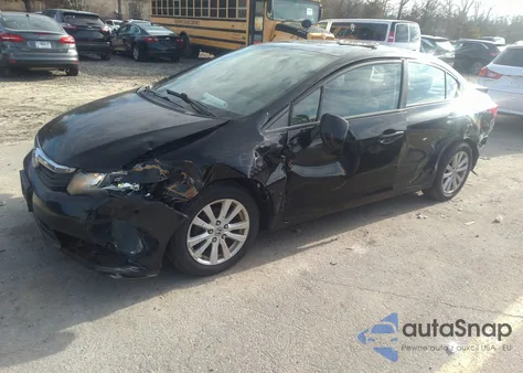 2012 Honda Civic Ex из США, поврежденный, VIN 19XFB2F82CE352036